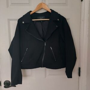Torrid Ponte Moto Jacket Black size 1 (14/16)